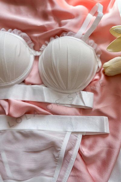 Lola Of Shine Σετ Bralet και εσώρουχα με λεπτομέρεια δαντέλας - Grace O'Malley Collection