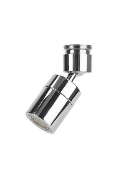 Choice صنبور مطبخ مزدوج الفتحة، صنبور حمام دوار مقاوم للرذاذ بزاوية 720 درجة