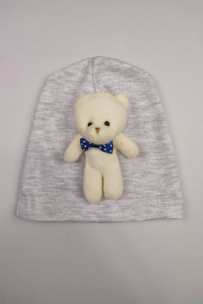 Peki Boy's Cotton Soft Teddy Bear Hat - Add 5 Pay 4 Newborn Gift 14497