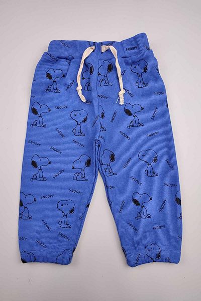 Peki Stretchy Cotton Baby Jogger Pants and Bottom Sweatpants Pajamas - Add 5 Pay 4, Elastic Puppy Lace-Up 14934