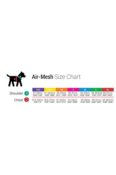 Tailpetz Neon Pink Air-Mesh Harness - Dog Collar, Size S