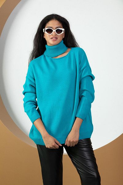 Rodi Turtleneck Women's Knitwear Blouse - 077