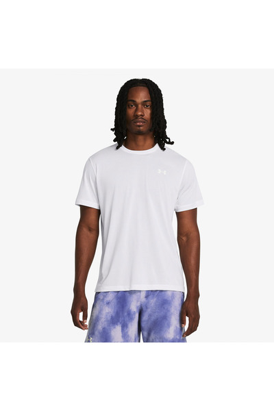 Under Armour Launch Erkek Beyaz Antrenman T-Shirt