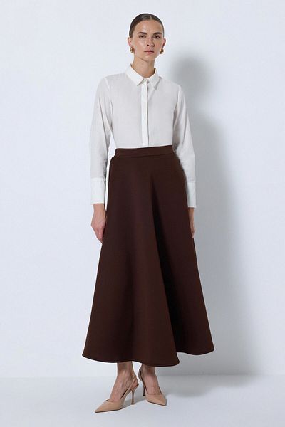 Touché Privé Puf Scuba Evaze Skirt