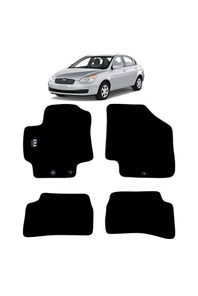 Rizline Hyundai Accent Era 2006-2012 Halı Paspas Siyah
