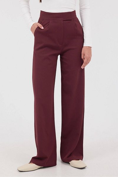 Addax Pn13708-Dk11 Model Wide Leg Velcro Closure Pants