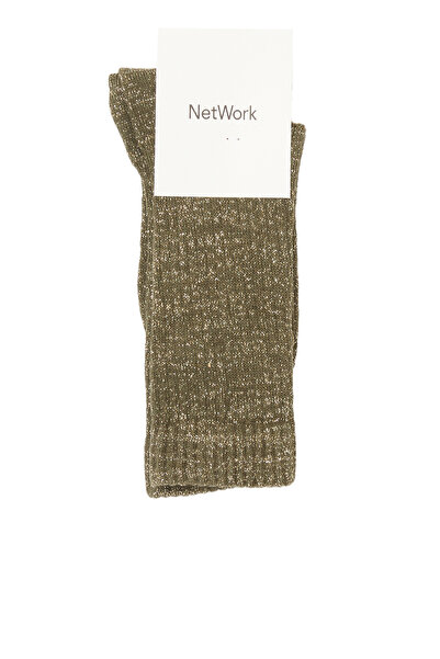 Network Kadın Haki Çorap