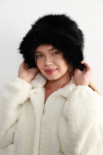 REMSA Черна дамска пухкава кофа сърце - Rkş-15