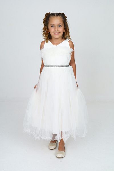 White Kids Wedding Dresses Styles Prices Trendyol