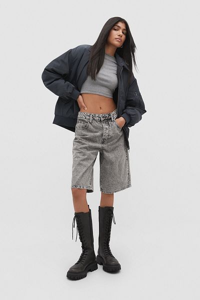 Stradivarius Basic Bomber Ceket