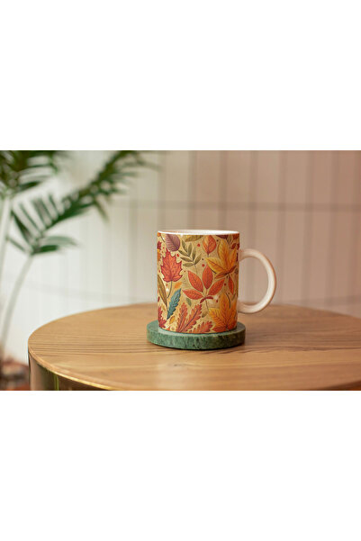 EYBaskı Tasarım Porcelain Pattern Print Mug
