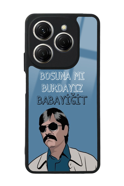 Spoyi غلاف هاتف Tecno Spark 20 Pro بتصميم Babayiğit اللامع