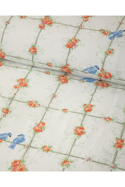 English Home Set cuvertură de pilota Green King Size Mystery Birds