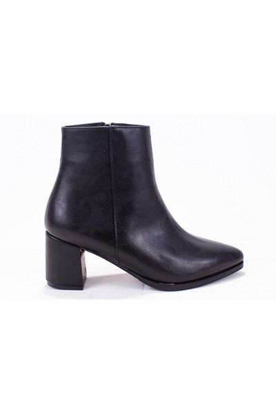 DAGOSTER Dza07- 998700   Cizme negre de damă cu toc clasic