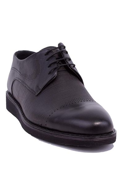 DAGOSTER Dma08-858 Pantofi din piele pentru bărbați ortopedici negri