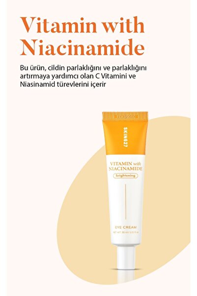 SKIN627 Aydınlatıcı Intense Göz Kremi