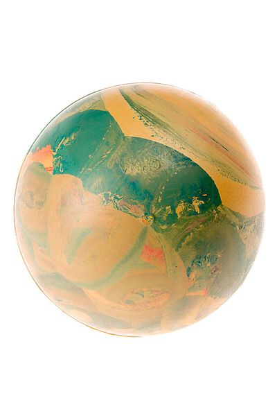 Ferplast Xlarge Pa 6026 - Variegated Hard Rubber Ball