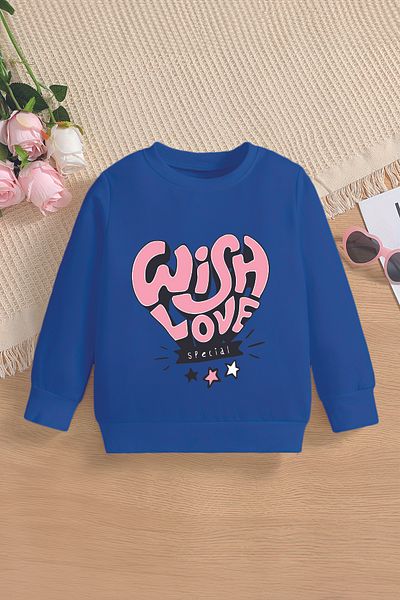 MYADA Wish Love 19204 - Суитшърт със специален щамп