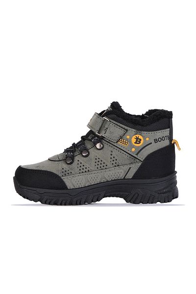 Bolimex SKUAITER Blm-5105 Khaki Thermal Shearling Boy's Boots