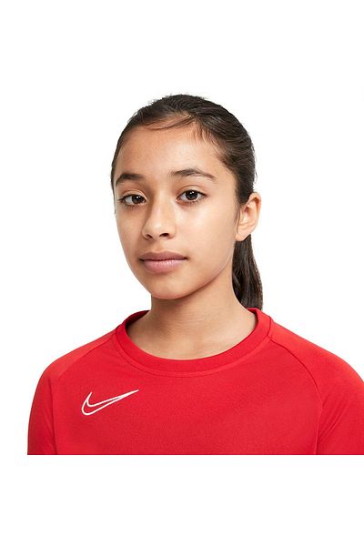 Nike Y Nk Df Acd21 Top Ss Kids Red Football T-Shirt Cw6103-658
