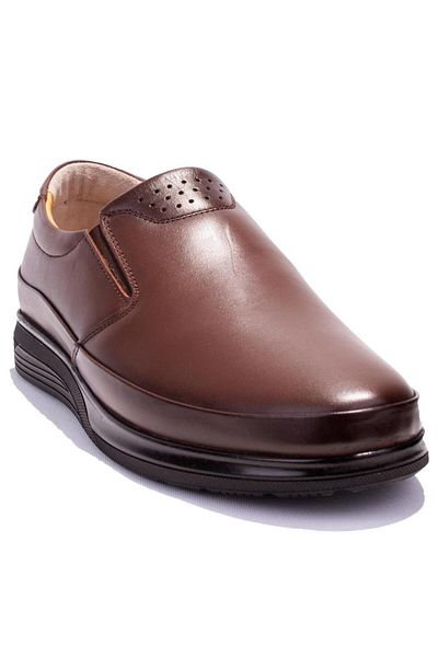 DAGOSTER Dma08-429ks Καφέ Ορθοπεδικά Casual Ανδρικά Δερμάτινα Παπούτσια