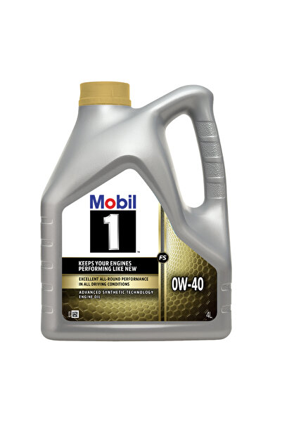 Mobil 1 FS 0W40 Motor Yağı 4 L ÜT:2025