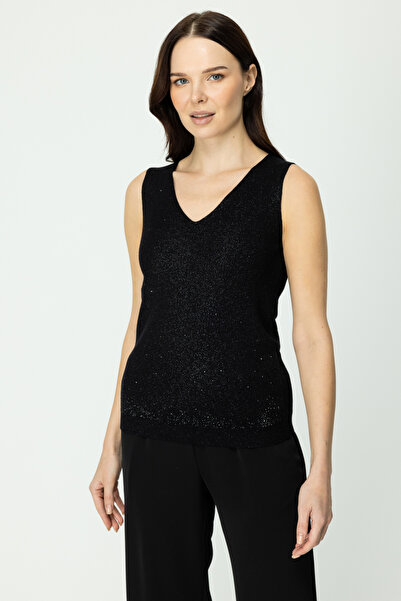 ON V Yaka Simli Süveter