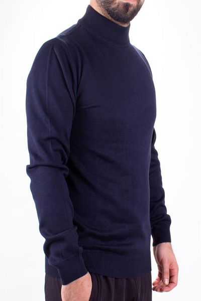 Twister Jeans Pulover pentru bărbați Twister 3624 bleumarin Half Fisherman