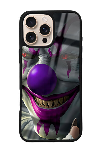 Spoyi iPhone 16 Pro Max Joker Tasarımlı Glossy Telefon Kılıfı