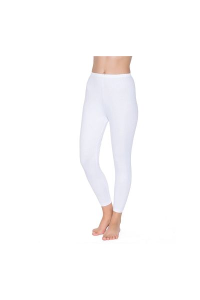 Yıldız Çamaşır 6 bucăți 92% bumbac 8% lycra mărime mare, lungi, colanți din bumbac pieptănat pentru femei