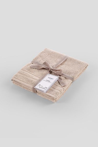 Doqu Home Πετσέτα προσώπου Beige Ivory -50x90