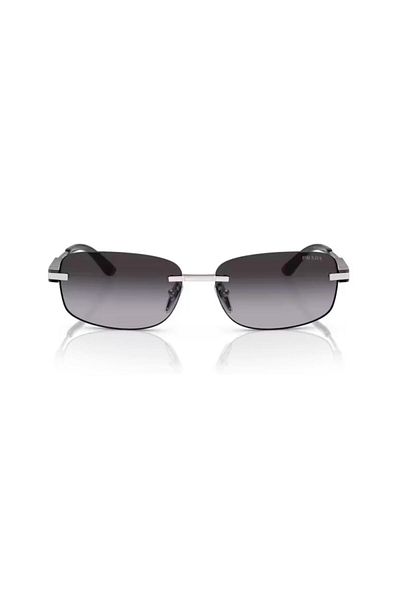 Prada نظارة شمسية موديل -spr68z-1bc09s-60 رمادي للرجال
