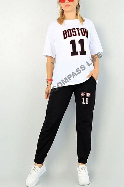 x-compass life Unisex Thsort Esofman Set Boston 11 Printed
