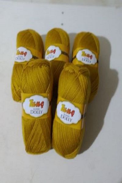 Tunç Çadır Tunch Dolly Boots String 5 Pieces Mustard Color: 317