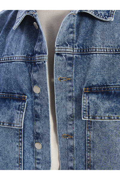 LC Waikiki Rahat Kalıp Erkek Jean Ceket