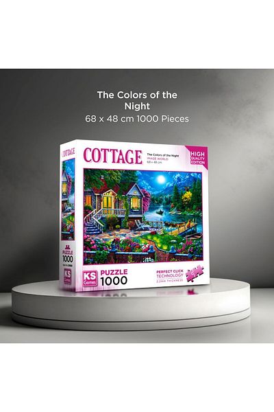 Ks Games 1000 Piece Colors of the Night Puzzle