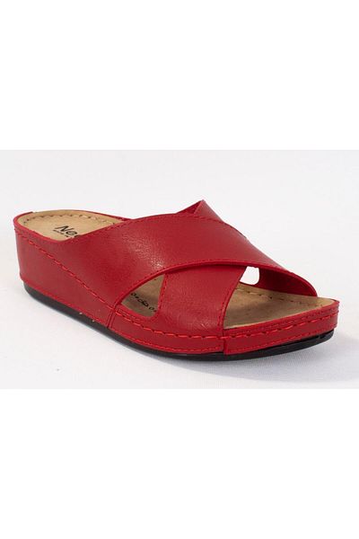 DAGOSTER Dza37-1802 Red Daily Orthopedic Women's Slippers