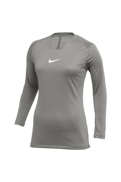 Nike Park First Layer Women's Gray V-Neck T-Shirt