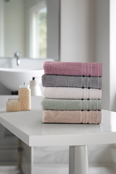 Doqu Home Beige Ivory Face Towel -50X90