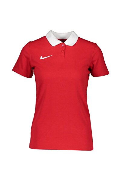 Nike Γυναικείο μπλουζάκι πόλο με κόκκινο κλασικό γιακά Park 20