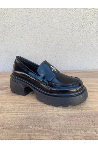 Beety Platform Tabanlı Suni Deri Oxford Ayakkabı
