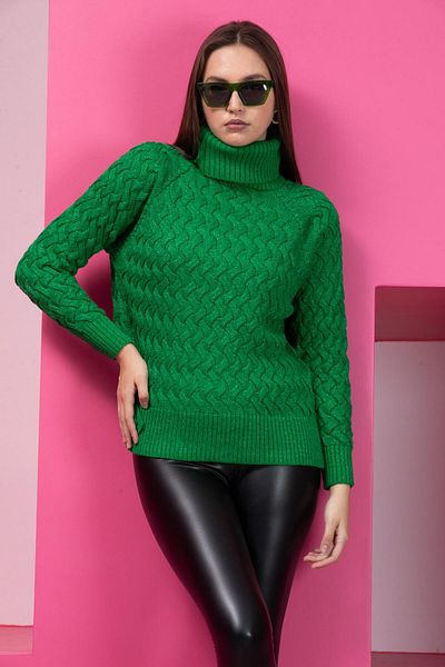 Rodi Bluză de damă din tricot din paie cu sclipici 076