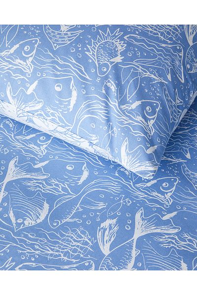 English Home Set cuvertură de pilota King Size Deep Blue - Minuni subacvatice
