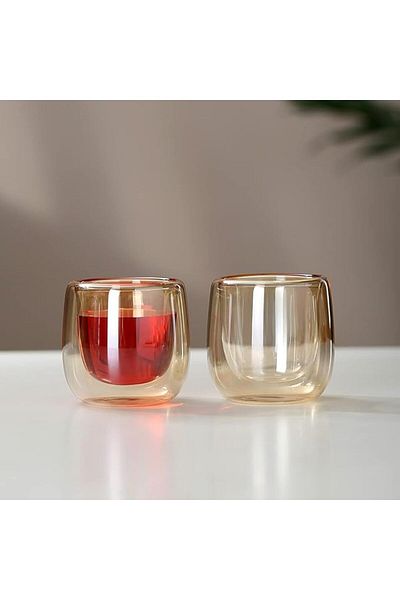 NEOFLAM D/WALL 2PCS MUG SET 90ML