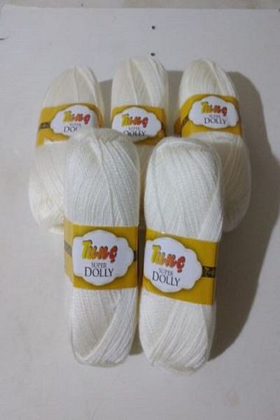 Tunç Çadır Tunç Dolly Boots String 5 Pieces Cream Color: 301