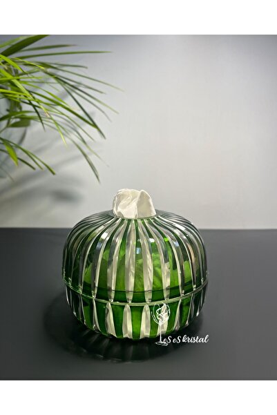 es es kristal KRİSTAL CAM KESME YUVARLAK PEÇETELİK