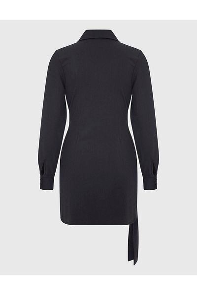 İLVİ Carmen Women's Black Dress