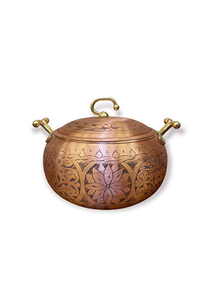 EFEMİR İşlemeli Bakır Karpuz Güveç No:3