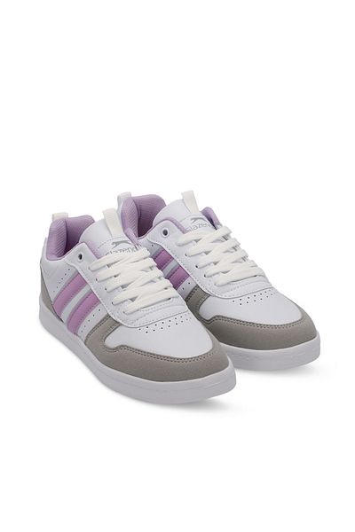 Slazenger Identy White Lilac Women's Sneaker Shoes
