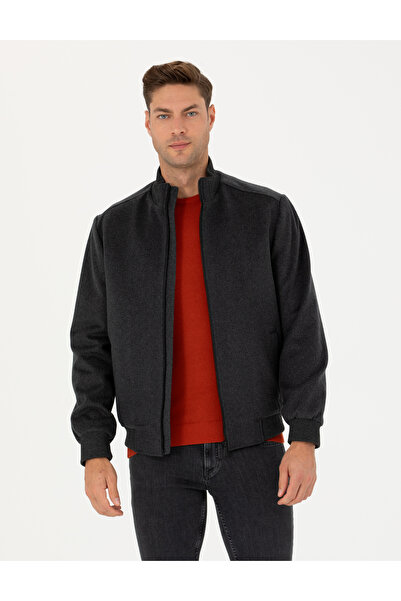 Pierre Cardin Antrasit Kaşe Mont 50270901-VR006